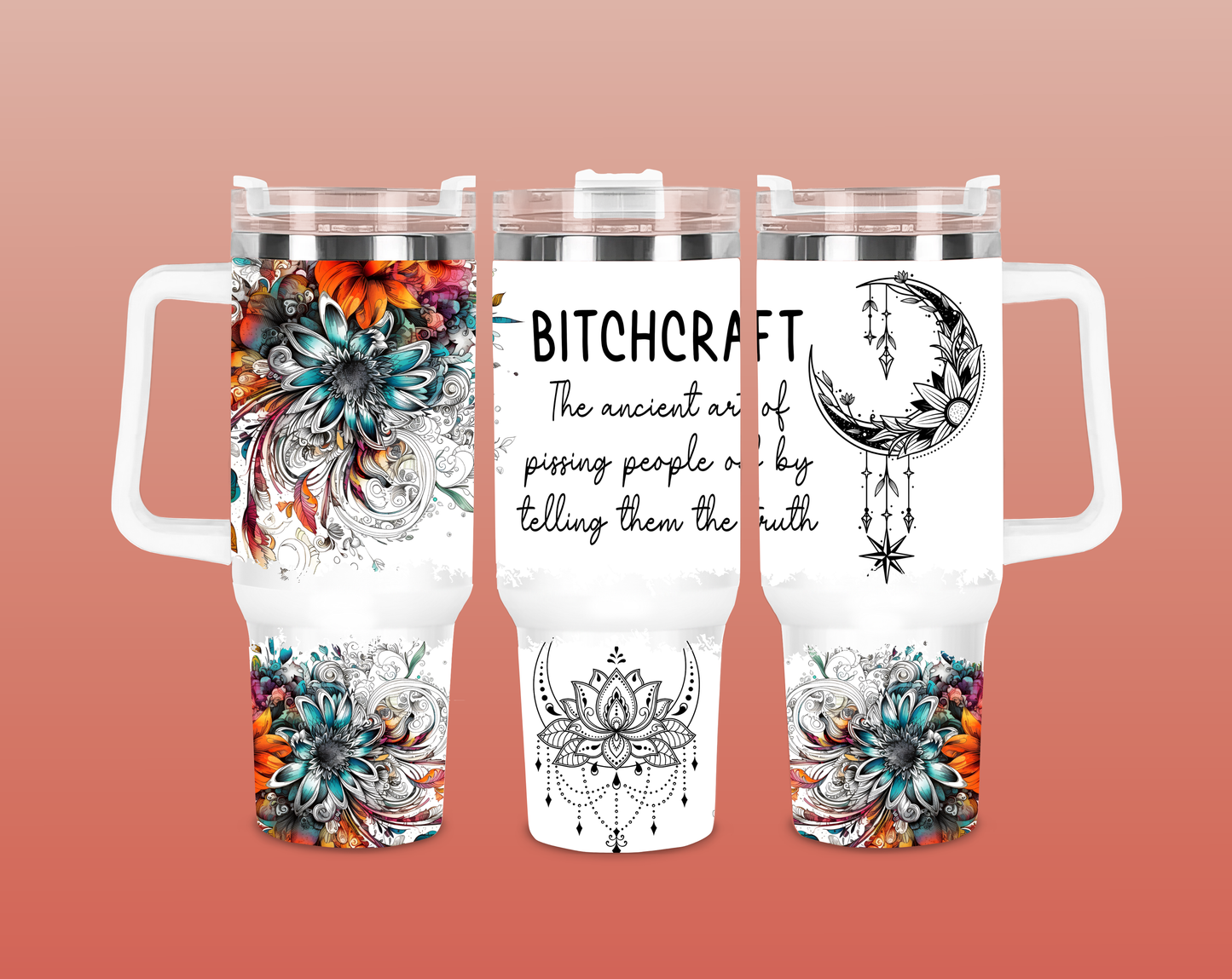 40oz "Bitchcraft" Tumbler
