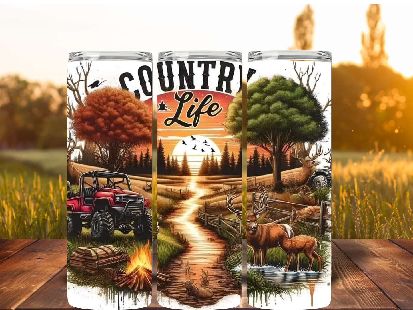 20oz "Country Life " Tumbler