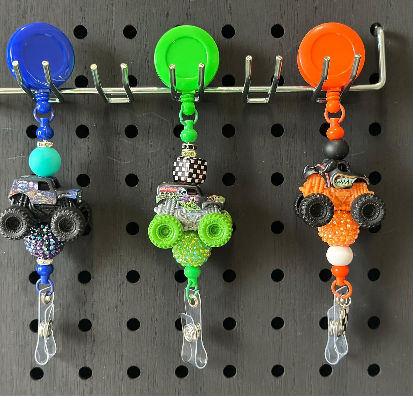 Monster Truck Badge Holders Lot One