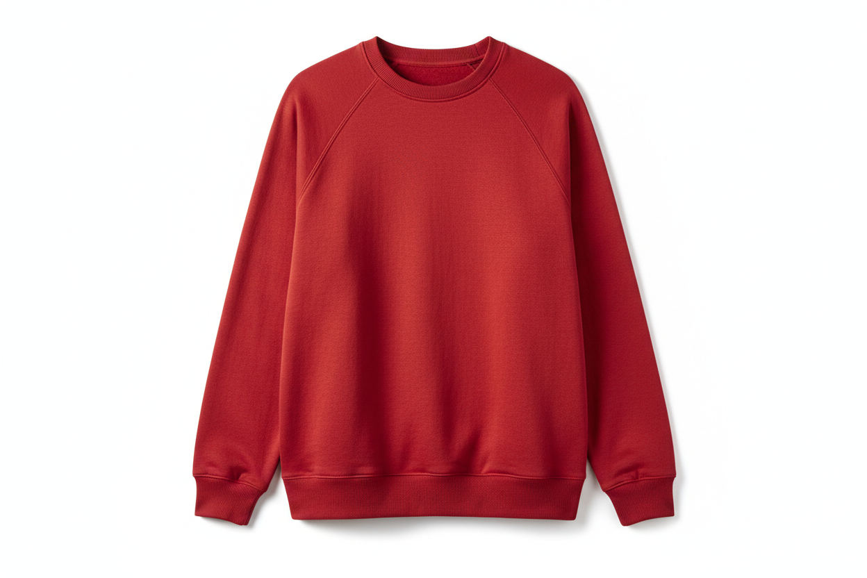 Red adult sweatshirt