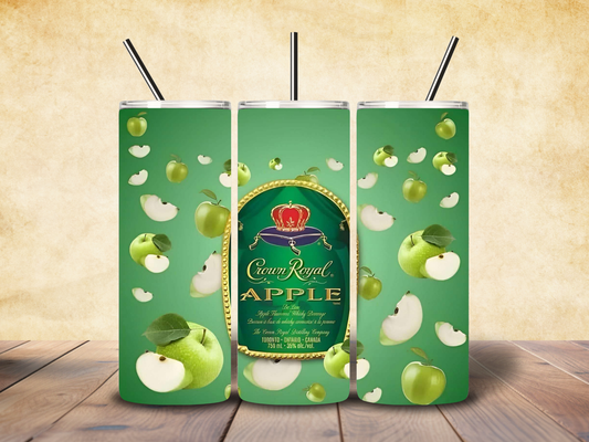 20oz "Crown royal Apple" Tumbler