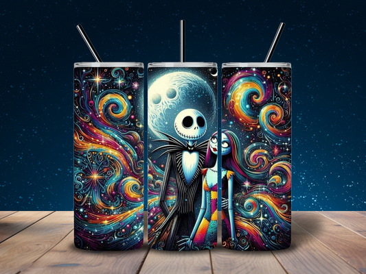 20oz Jack & Sally Tumbler