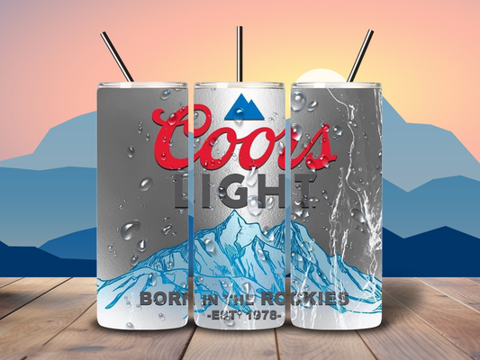 20oz "Coors Light" Can Tumbler