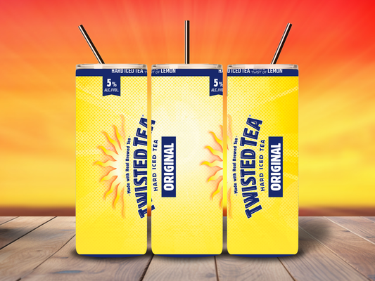 20oz "Twisted Tea" Can Tumbler
