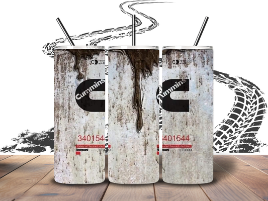 20oz "Cummins Fleetguard" Can Tumbler