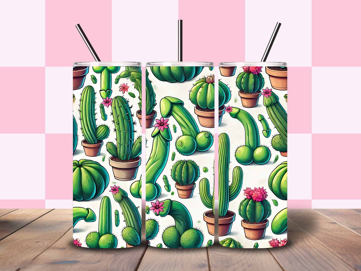 20oz Naughty Cactus Tumbler