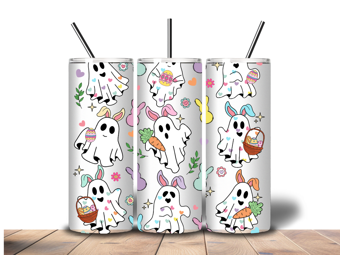 20oz Easter Ghosty Tumbler