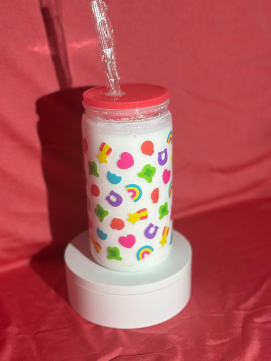 16oz Your Lucky Charm Snow globe Tumbler