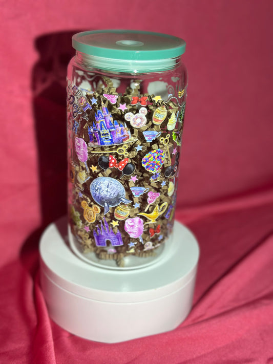 16oz Glass Can Tumbler - Magical place
