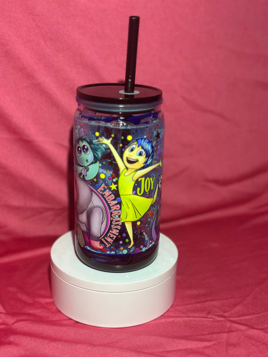 16oz All the Feelings Snow Globe Can