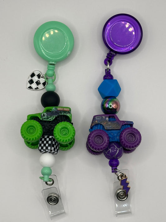 Monster Truck Badge Holders