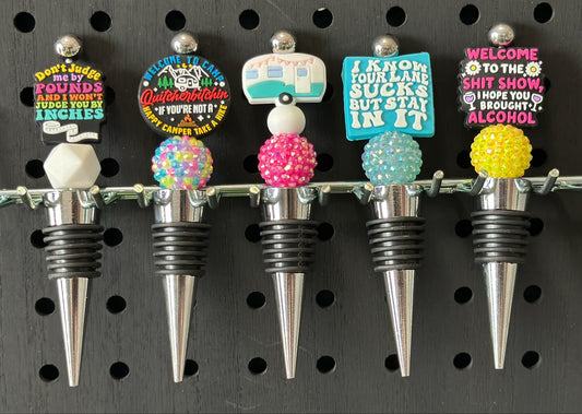 Wine Stoppers Lot One - Sold Separately