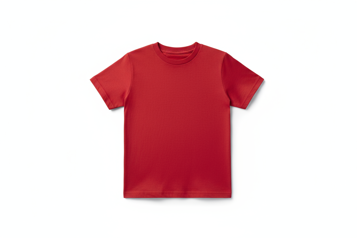 youth red tshirt